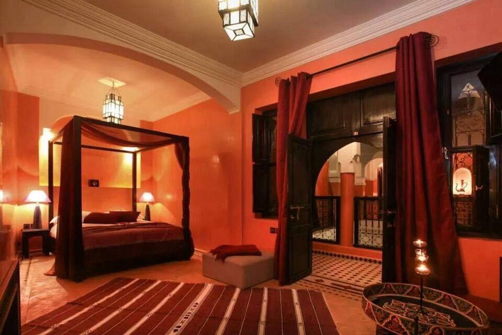 Riad Mounlight Маракеш Стая снимка